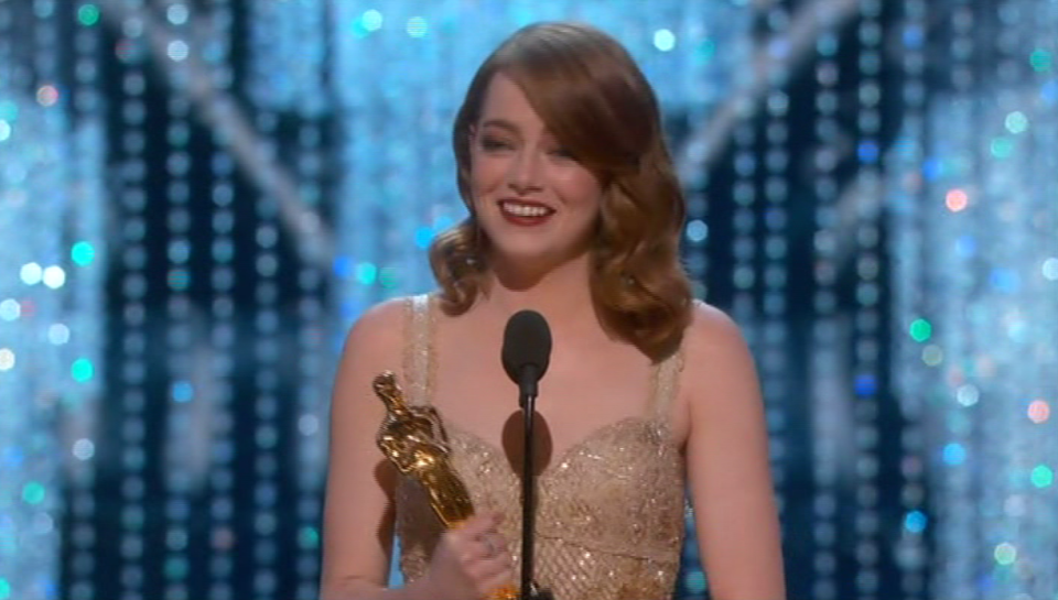 Emma Stone won the Best Actress gong at this year’s Academy Awards