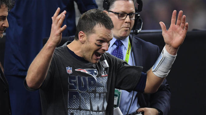 Hollywood reportedly turning Tom Brady’s Super Bowl LI comeback into a Movie