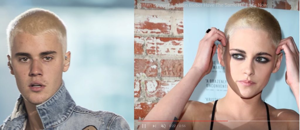Kristen Stewart & Justin Bieber have the same Hairstyle now