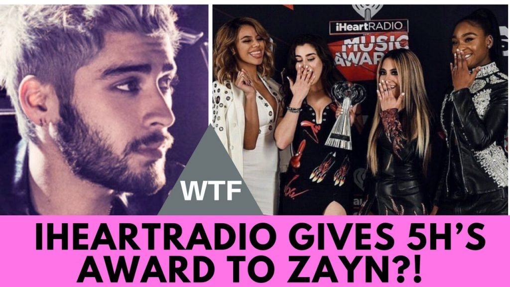 WTF! iHeartRadio Accidentally gives Fifth Harmony’s Award to Zayn?!