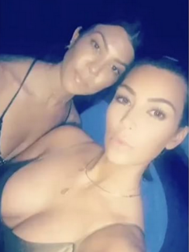 ‘Kourtney slept in her vomit’: Kim Kardashian posts shock Twitter revelations from WILD girls’ Holiday