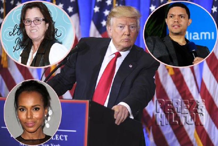 Celebrities React after President Donald Trump Launches Air Strike on Syria