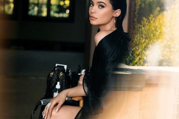 Kylie Jenner flaunts her toned legs in sexy stripped back snaps as she discusses perils of growing up in the spotlight