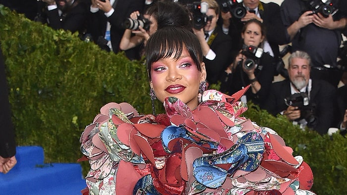 Rihanna Outdoes Everyone — Even Herself! — in Comme des Garcons at the 2017 Met Gala