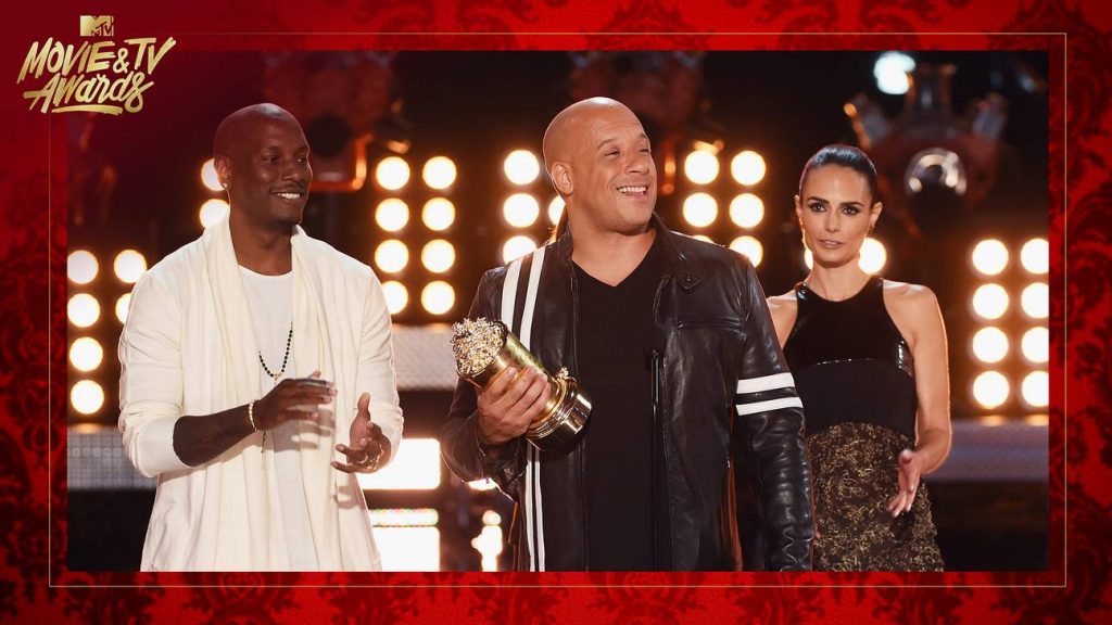 Watch Vin Diesel’s emotional speech at MTV Awards
