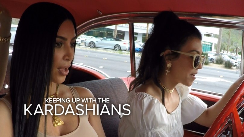 The Kardashian Ladies Hit a Snag on Their Road Trip