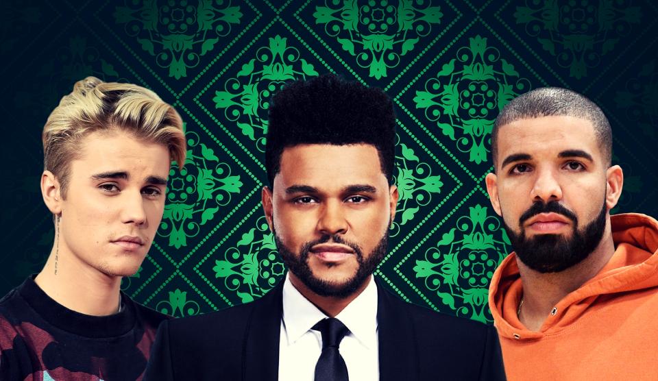 Why Drake, The Weeknd and Justin Bieber Rule The Streaming World