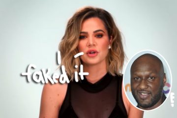 WTF!? Khloe Kardashian Says She “Fake Tried” to Get Pregnant with Lamar Odom