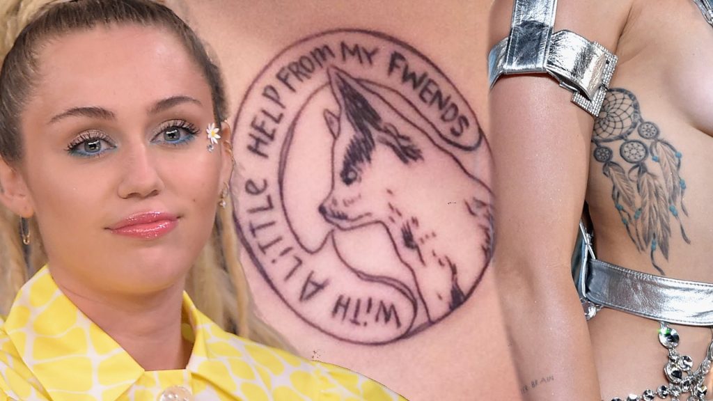10 Best Miley Cyrus Tattoos & Their Meanings