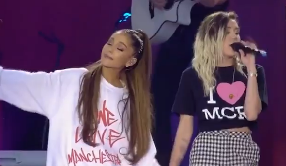 Ariana Grande and Miley Cyrus Performing Together at The ‘One Love Manchester’ Benefit Concert is EVERYTHING!