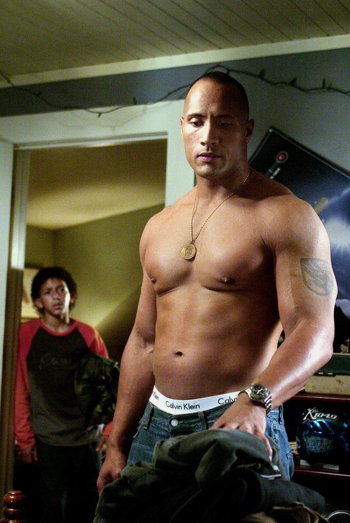 9 Times Dwayne Johnson Graced the Screen with His Shirtless, Baby-Oiled Body