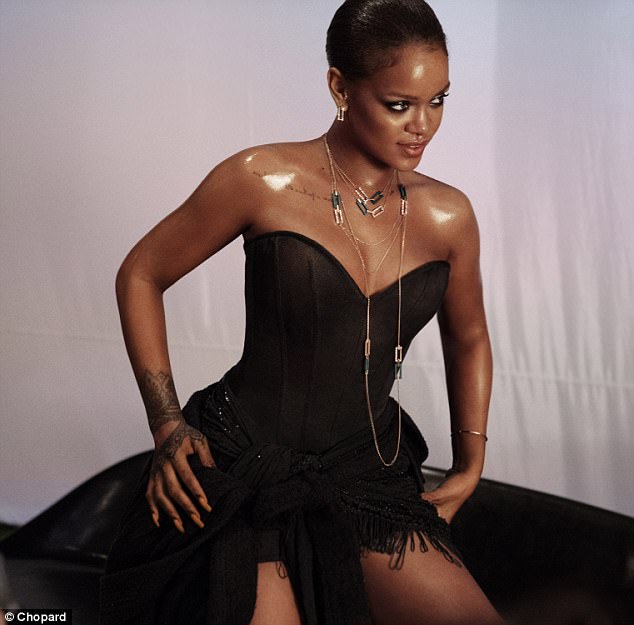 Rihanna is dripping in Diamonds as she debuts exquisite Chopard collaboration