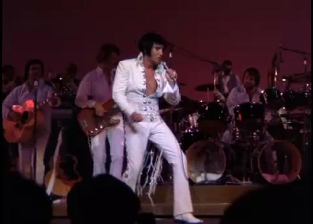 Elvis Presley Suspicious Minds Live in Las Vegas