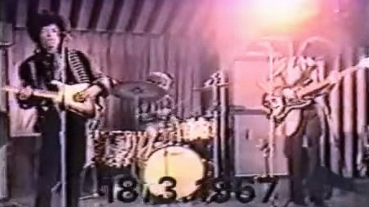 Jimi Hendrix Rare Onstage Footage “Hey Joe” Early Days