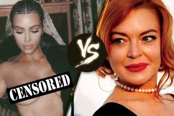 Kim Kardashian CLAPS BACK at Lindsay Lohan for Criticizing Her Braids in Topless Photo