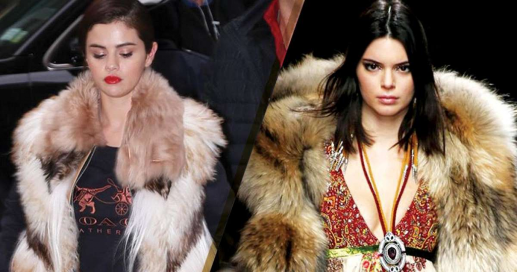 Selena Gomez & Kendall Jenner SLAMMED by their own Fans for wearing Fur