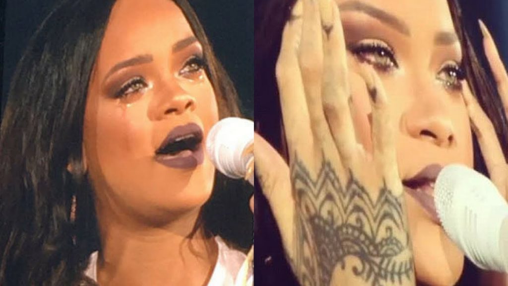 Rihanna Emotional Moments