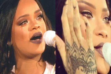 Rihanna Emotional Moments