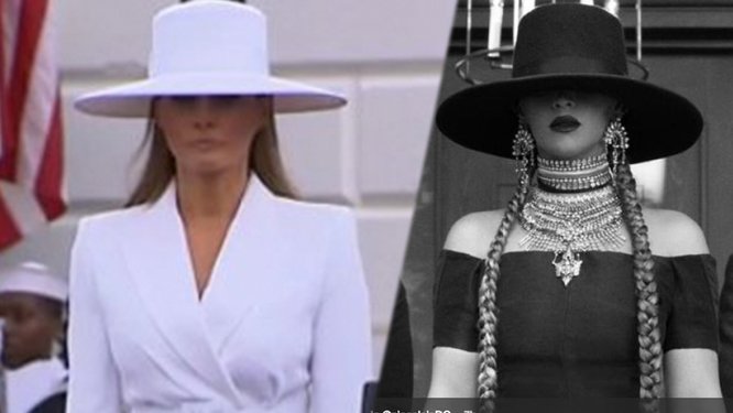 Who Wore it Better? Beyoncé or Melania Trump?!