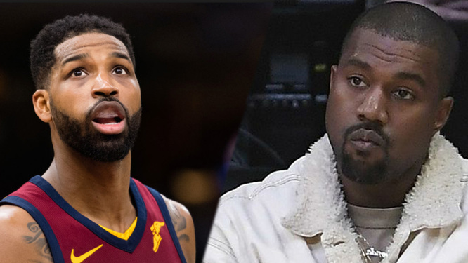 Kanye West threatens to BEAT Tristan Thompson’s A$$!