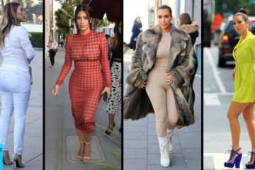 Kim Kardashian’s Hairstyle, Casual Style, Street Style and Dress Outfits 2018