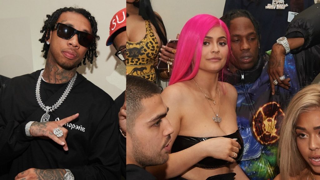 Kylie Jenner & Travis Scott Awkward Run-In with Tyga & Iggy Azalea at Coachella