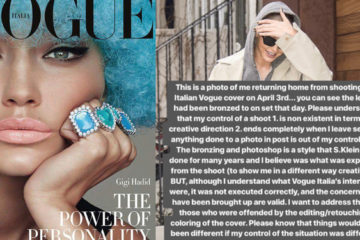 Gigi Hadid APOLOGIZES for Vogue Cover Photoshop!