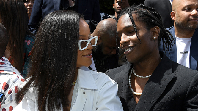Rihanna Gets Cozy with EX Fling A$AP Rocky!