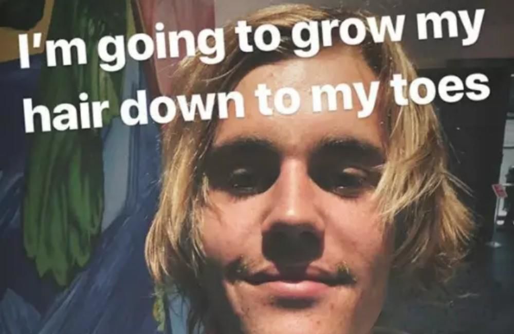 Justin Bieber Vows to Grow ‘My Hair Down to My Toes’