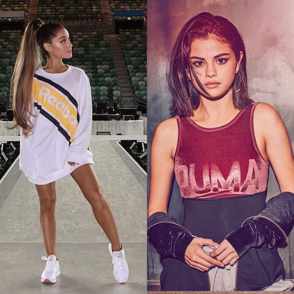 Ariana Grande vs Selena Gomez ★ 2018
