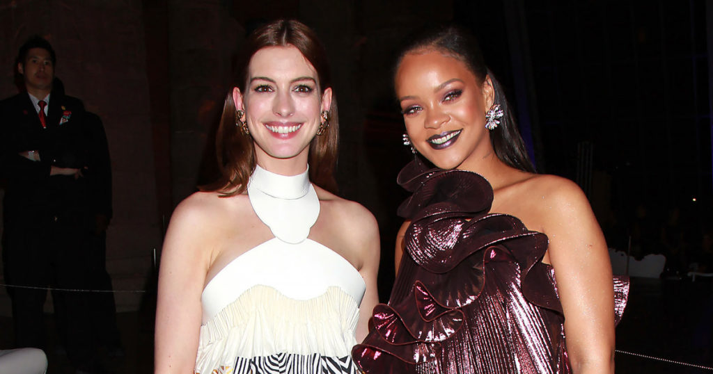 How Rihanna hilariously helped Anne Hathaway Gain Post-Baby Body Confidence!