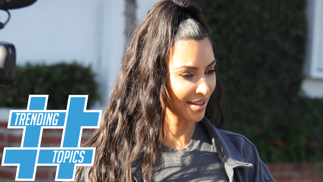 Kim Kardashian makes this 90’s hairstyle the hottest summer Look!