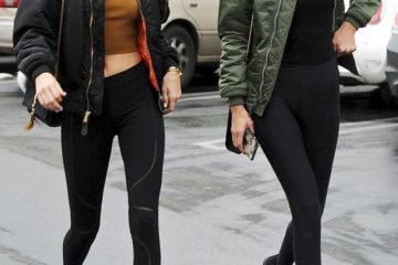 Kendall Jenner and Gigi Hadid Rock Dad Sneakers!