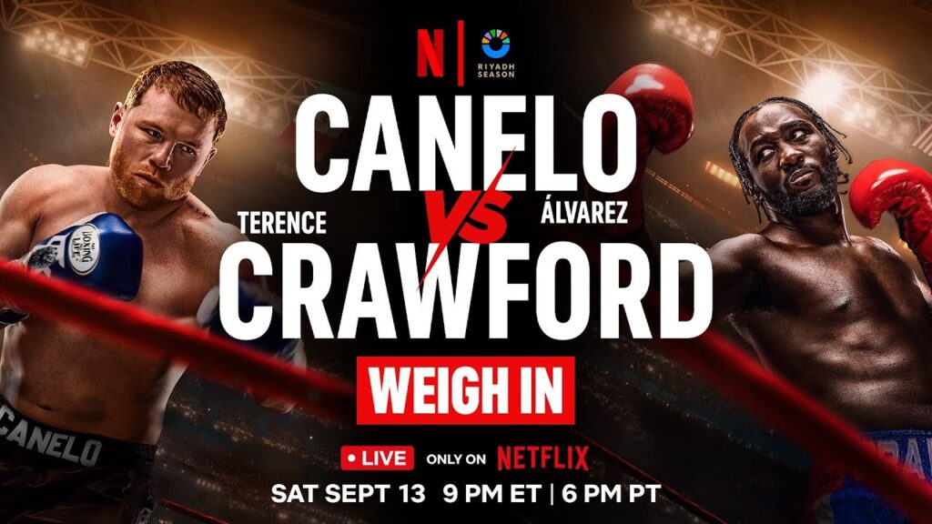 Canelo vs. Crawford: Weigh-In | Netflix