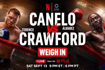 Canelo vs. Crawford: Weigh-In | Netflix